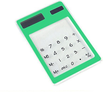 

Futaba 37 Solar Ultra Thin Transparent Basic Calculator(8 Digit), Green
