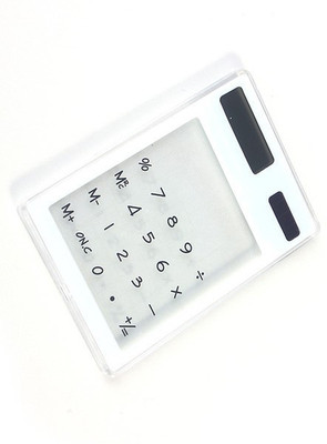 

Futaba 35 Solar Ultra Thin Transparent Basic Calculator(8 Digit), White