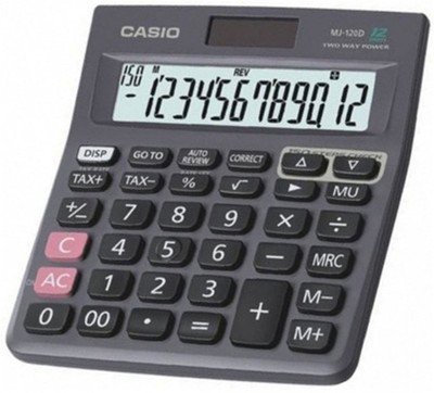 

Casio MJ-120D Bulk Basic (Pack of 5)(12 Digit)