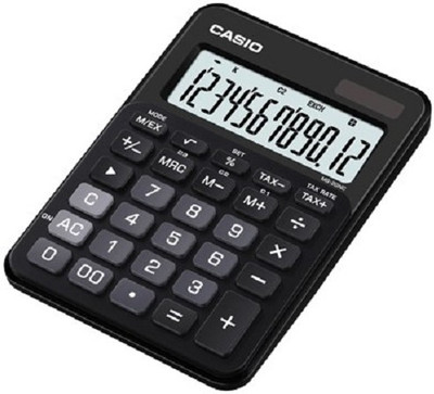 

Casio MS-20NC-BK Basic Calculator(12 Digit), Black