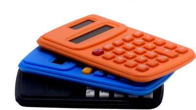 

Chrome 9244 Pocket Handheld 9244 Pocket Basic Calculator(8 Digit), Multicolor