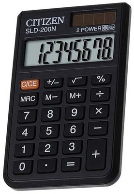 

Citizen SLD-200 N SLD-200 N Basic Calculator(8 Digit)