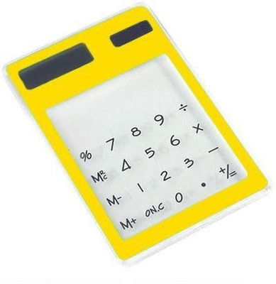 

Futaba 36 Solar Ultra Thin Transparent Basic Calculator(8 Digit), Yellow
