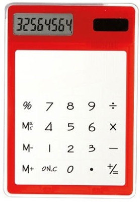 

BonZeal Transparent Solar Basic Calculator(8 Digit)