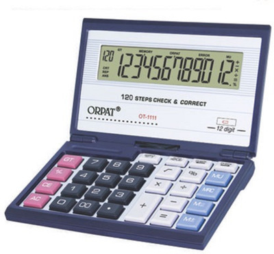 

Orpat OT-1111 Basic Calculator(12 Digit), Blue
