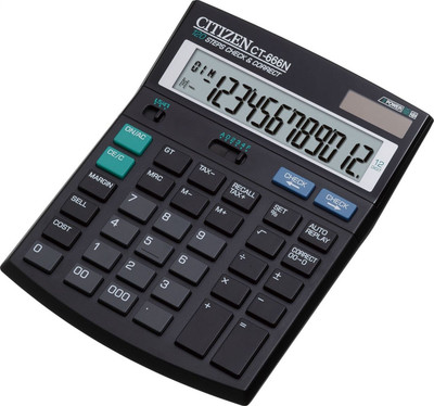 CITIZEN CT-666 N CT-666 Basic Calculator(12 Digit) CITIZEN CT-666 N CT-666 Basic Calculator(12 Digit)