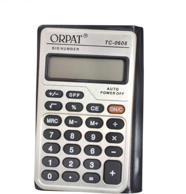 

Orpat TC-0608 TC-0608 Basic Calculator(8 Digit)