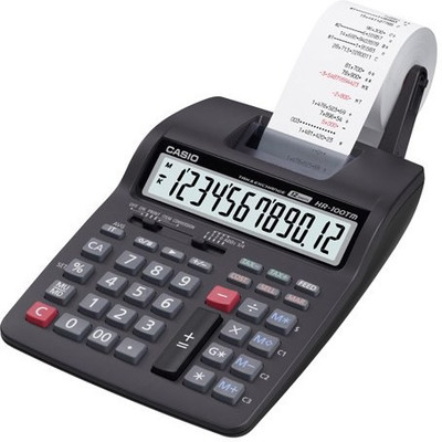 

Casio HR100TM HR100TM Printing Calculator(12 Digit), Black