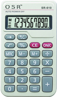 

OSR SR-610 Basic Calculator(10 Digit)