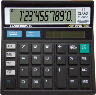 

Claro CL - 500C Basic Calculator(10 Digit)