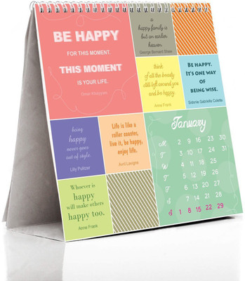 

Printelligent 2017 Table Calendar 2017 Table Calendar(Multicolor, Quotes)