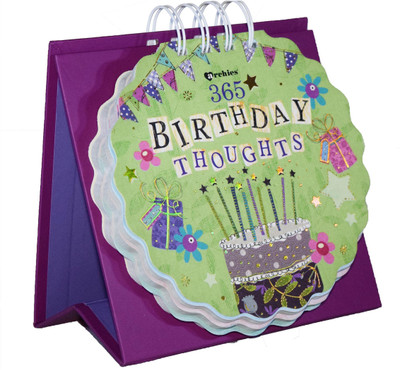 

Gift-Tech 365 Birthday Quotes Make Someone Feel Really Special Perpetual Table Calendar(Multicolor, Smile)