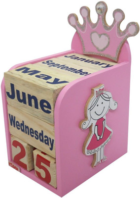 

Kidoz Princess 2015-2016 Table Calendar(Pink, Princess)