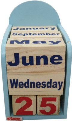 

Kidoz Racer 2015-2016 Table Calendar(Blue, Colors)