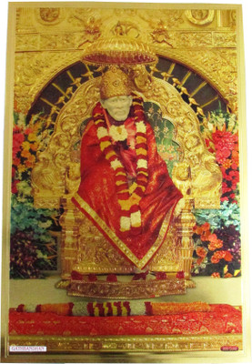 

Gathbandhan Sai Baba ji Gold Foil 2017 Wall Calendar(Multicolor, Sai Baba Ji Gold Foil Posture)