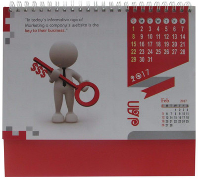 

Gathbandhan success 2017 Table Calendar(Multi colour, Secret of Success)