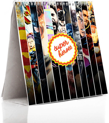 

Printelligent calendar_31 2016 Table Calendar(Multicolour, Colors of India)