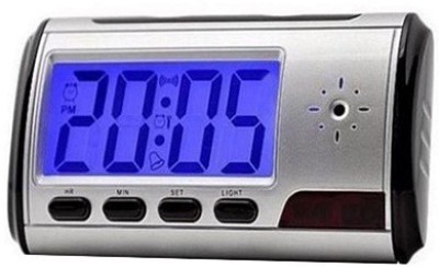 Autosity Detective Survilliance Silver Multi Funtion Digital Spy Camera Clock Camcorder(Silver)   Camera  (Autosity)