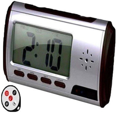 View Autosity Detective Survilliance Clock Table Spy Camera Product Camcorder(Black) Price Online(Autosity)