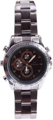 View Autosity Detective Survilliance Stylish Sporty Look -1550 Watch Chain Spy Camera Product Camcorder(Silver) Price Online(Autosity)