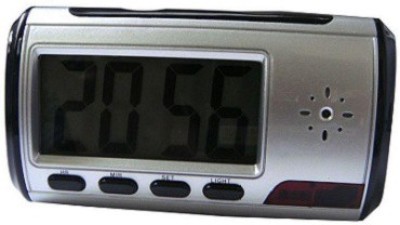 Autosity Detective Security Multifunction-table-clock Clock Spy Product Camcorder(Silver)   Camera  (Autosity)