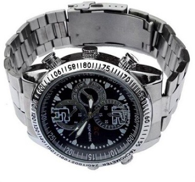 Autosity Detective Survilliance SC-07 16gb sports watch Watch Spy Product Camcorder(Silver)   Camera  (Autosity)
