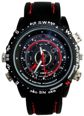 View Autosity Detective Survilliance Stylish Wrist Watch Spy Camera Camcorder(Black) Price Online(Autosity)