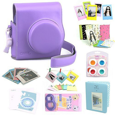 

Caiul 9ZUHE8-XQGSFG-PURPLE Camera Bag(Purple)
