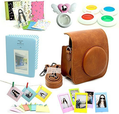 

Caiul bundle set mini 50s Camera Bag(Brown)