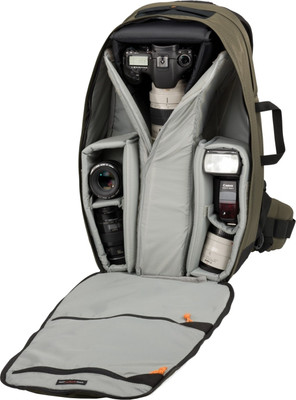 

Lowepro Scope Photo Travel 350 AW Camera Bag(Dark Olive)