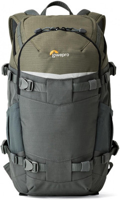 

Lowepro Flipside Trek BP 250 AW Camera Bag(Grey, Green)