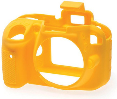 Axcess Silicon Cover For NIKN D3300 Yellow Camera Bag(Yellow)