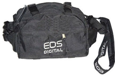 Canon Eos Digital Slr Camera Bag(Black)