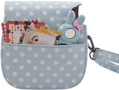 

Katia Beni Fujifilm Instax Mini 8 Case Camera Bag(Blue/ White Dots)