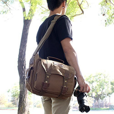 

Evecase <885000000000> Camera Bag(Brown)