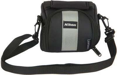 Nikon DSLR Coolpix Soft-3 Camera Bag(Black) available at flipkart for Rs.229