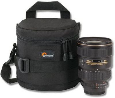 

LOWEPRO Lens Case 11 x 11 cm Camera Bag(Black)