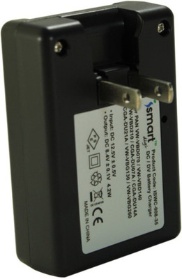 Ismart Digi Charging Pack For SMSG SLB0837B Camera Battery Charger Black Ismart Battery chargers