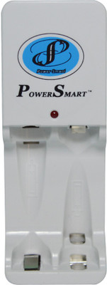 

Power Smart Fast Charging Unit PS325 Combo With 2Set 2100mahx4 AA Cells Camera Battery Charger(White)
