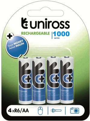 

UNIROSS NIMH1000AABP4 Camera Battery Charger(Blue)