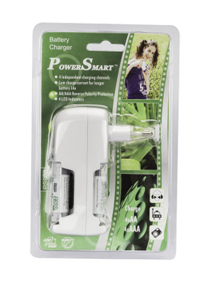 

Power Smart PS908 Camera Battery Charger(White)