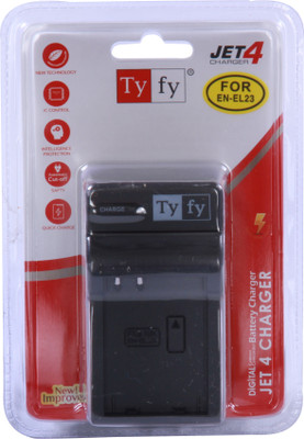 

Tyfy ENEL 23 Jet 4 Camera Battery Charger(Black)