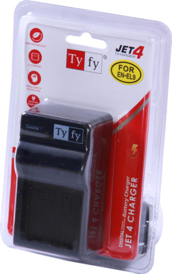 

Tyfy ENEL 9 Jet 4 Camera Battery Charger(Black)