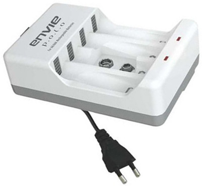 

Envie ECR-4 Polo Camera Battery Charger(White)