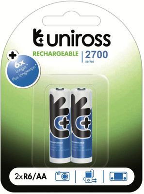 

UNIROSS NIMH2700AABP2 Camera Battery Charger(Blue)