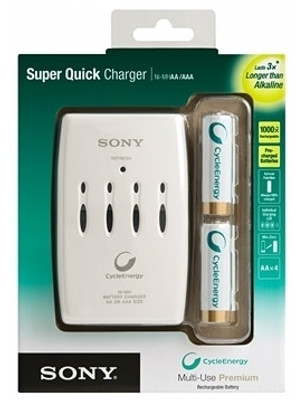 

Sony BCG-34HRE4KN Camera Battery Charger