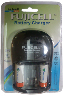 Fujicell FUJI-108B (With 2 Ni-MH AA 2100 Batteries) Camera Battery Charger