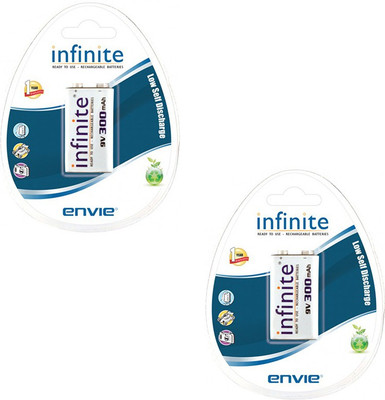 

Envie 9V-300mah|Pack of 2| Camera Ni-MH Battery(Yes)