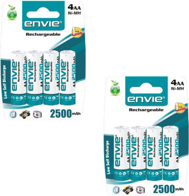 

Envie 4PL-2500Mah|Pack of 2| Camera Ni-MH Battery(Yes)