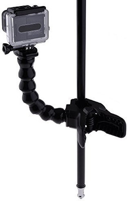 

Neewer Bendable Neck Jaw Clamp Camera Mount(Black)